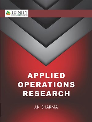cover image of Applied Operations Research